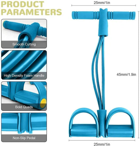 Pedal resistance band